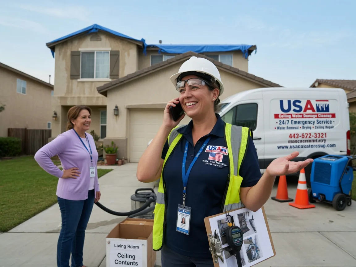 Ceiling Water Damage Restoration Headrick, OK FAQs