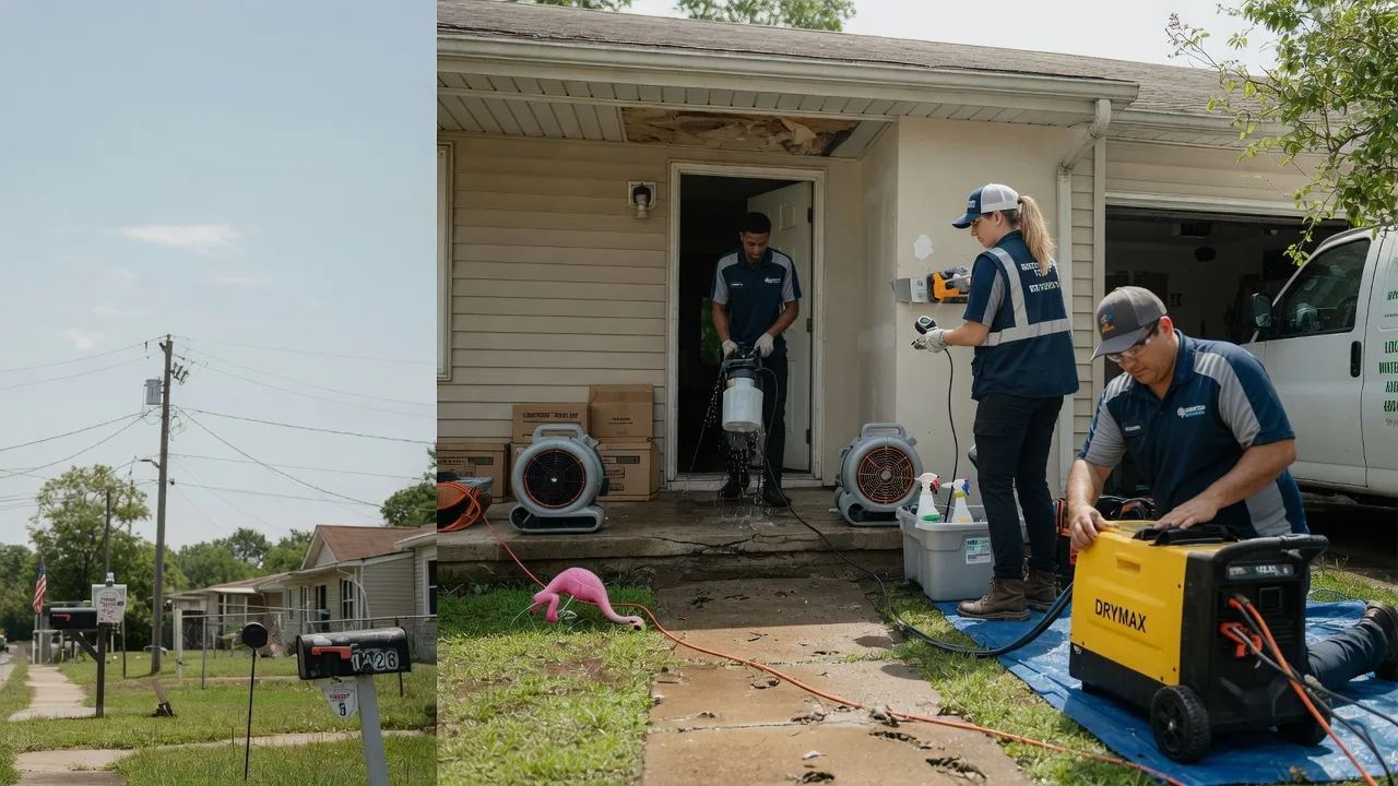 Storm Damage Water Removal in Headrick, OK near me